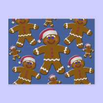 Gingerbread Men postcards