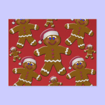 Gingerbread Men postcards