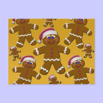 Gingerbread Men postcards