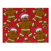 Gingerbread Men Postcards