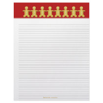 gingerbread men recipe pages letterhead by dbvisualarts gingerbread men recipe pages letterhead