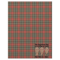 gingerbread men stealing insanity letterhead design