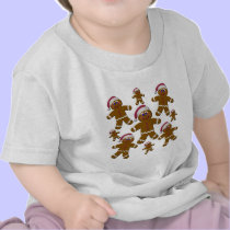 (Gingerbread Men t-shirts
