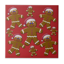 Gingerbread Men tiles