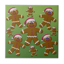 Gingerbread Men tiles