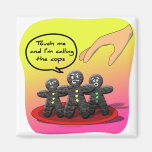 Gingerbread Men with Attitude Funny Cookies Magnet