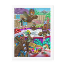 gingerbread_party postcards
