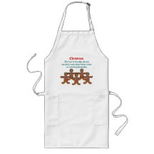 Gingerbread Relationships Apron