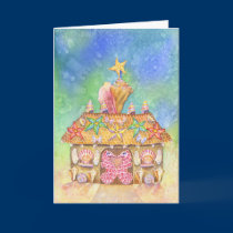 Gingerbread SeaCasa cards