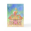 Gingerbread SeaCasa cards