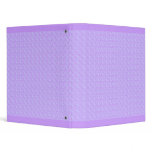 GINGERBREAD Soothing Neon Blue Pattern 2 binders