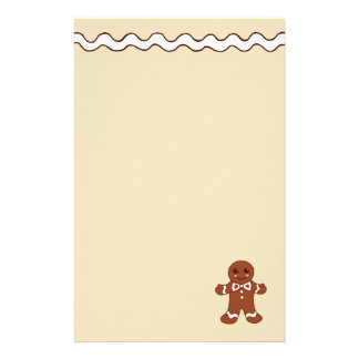Gingerbread Stationery | Zazzle