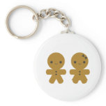 Gingerbread Sweethearts Keychain