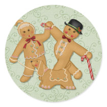 Gingerbread Trio 2 stickers