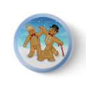 Gingerbread Trio buttons