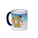 Gingerbread Trio mugs