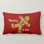 Gingerbread Voodoo Valentine Doll Pillow