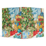 Gingerbread Wishes Chihuahua Christmas Art Binder