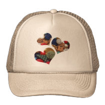 Gingergread Men Hearts hats