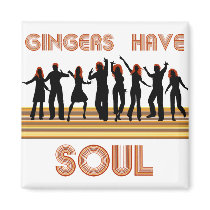 Gingers have Souls Train Magnet