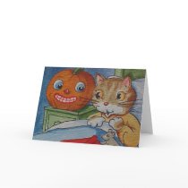 Ginger's Jack O'lantern cards