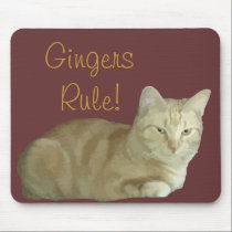 Gingers Rule Mousepad mousepads