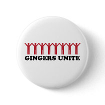 Gingers Unite Pins