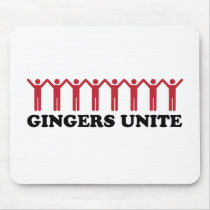 Gingers Unite Mousepad