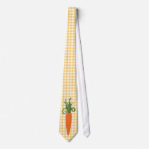 Gingham Carrot Tie