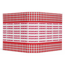 Gingham Check Insurance Avery Binder