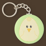 Gingham Chicken Keychain keychains
