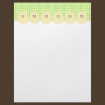 Gingham Chicken Letterhead letterhead