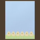 Gingham Chicken Letterhead letterhead
