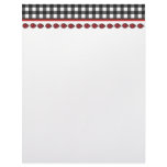 Gingham Ladybug Letterhead