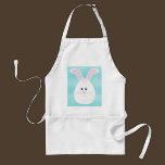 Gingham Rabbit Apron aprons