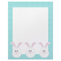Gingham Rabbit Letterhead