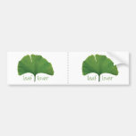 Gingko Leaf Bumper Stickers