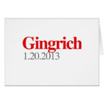 GINGRICH 1-20-2013 GREETING CARDS