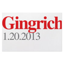 GINGRICH 1-20-2013 STATIONERY
