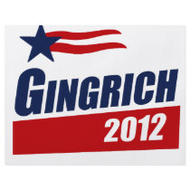 GINGRICH 2012 Banner Flyers