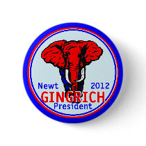 Gingrich 2012 Button