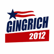GINGRICH 2012 CAMPAIGN BANNER PHOTO CUT OUTS