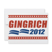 GINGRICH 2012 SIGN ANNOUNCEMENT