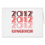 GINGRICH 2012 VINTAGE GREETING CARDS