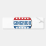 Gingrich Button Bumper Stickers