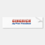 Gingrich for President (2) Bumper Sticker