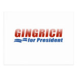 Gingrich for President (2) Postcards