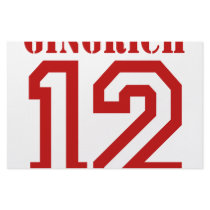 GINGRICH IN '12 CUSTOMIZED STATIONERY