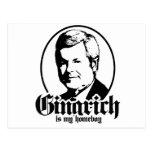 GINGRICH IS MY HOMEBOY POSTCARDS