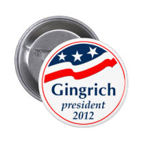 Gingrich President 2012 (v105) buttons